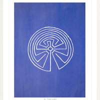 Mayan Large Labyrinth - Fine Art Print