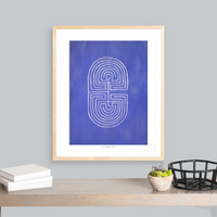 Balance Large Labyrinth - Fine Art Print
