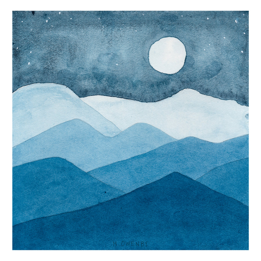 Blue Ridge Blues - Fine Art Print