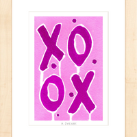 Love Letters Magenta - Fine Art Print