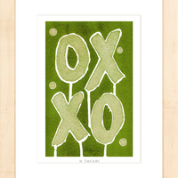 Love Letters Moss - Fine Art Print