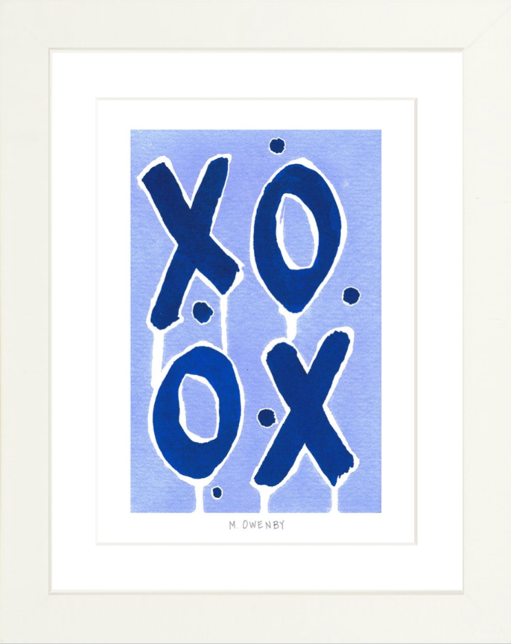 Love Letters Blueberry - Fine Art Print (Unframed)