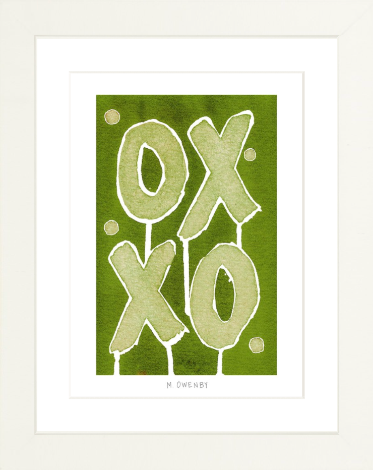 Love Letters Moss - Fine Art Print