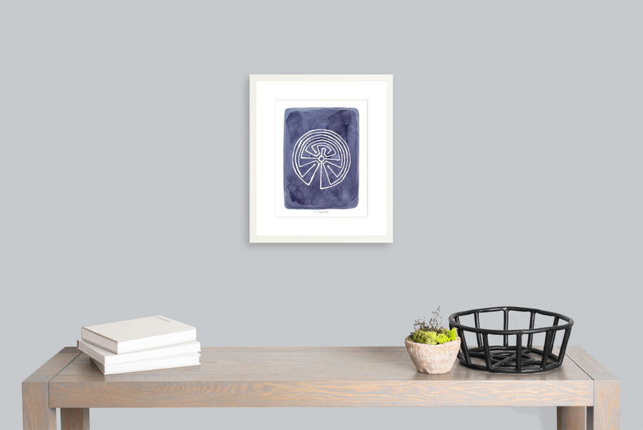 Mayan Labyrinth - Fine Art Print