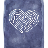 Heart Labyrinth - Fine Art Print