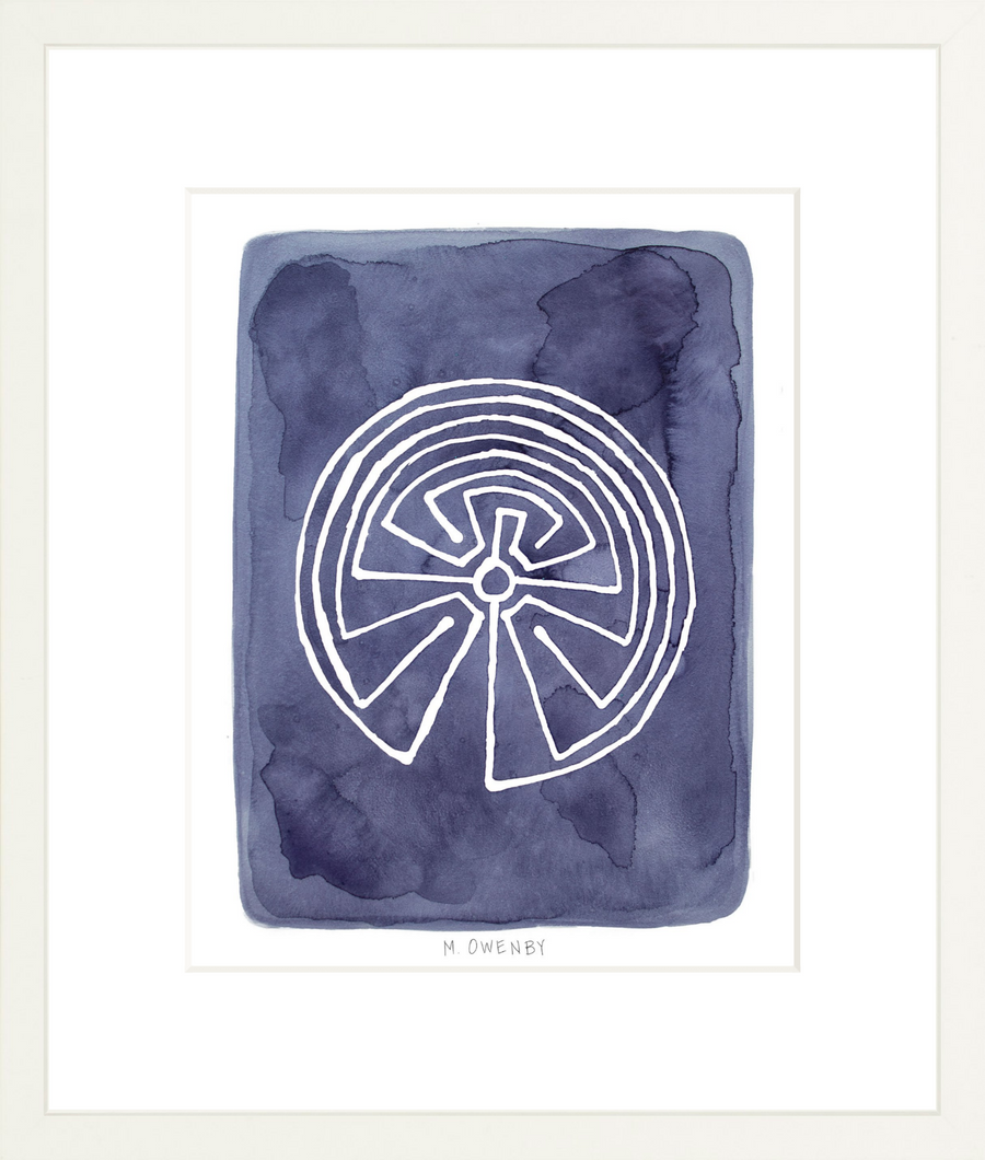 Mayan Labyrinth - Fine Art Print