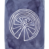 Mayan Labyrinth - Fine Art Print