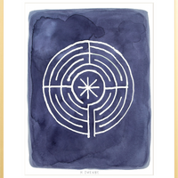 Star Labyrinth - Fine Art Print