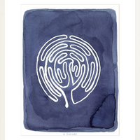 Tree of Life Labyrinth - Fine Art Print