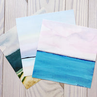 Moody Skies-Watercolor Print - Michelle Owenby Design