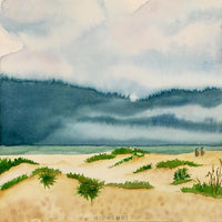 Moody Skies-Watercolor Print - Michelle Owenby Design